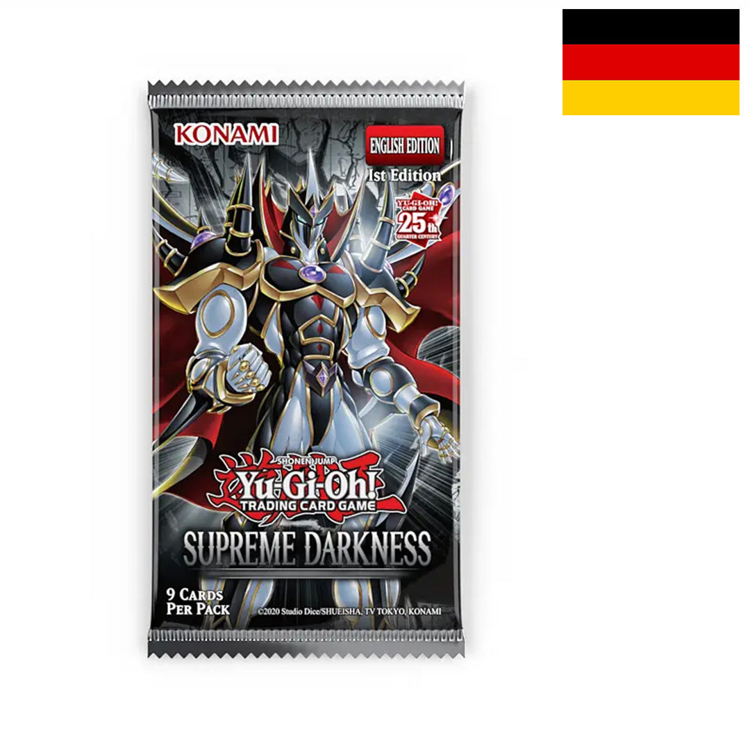 Supreme Darkness Booster – 1st Edition – Yu-Gi-Oh! 🇩🇪 Deutsch CoolUp Cards
